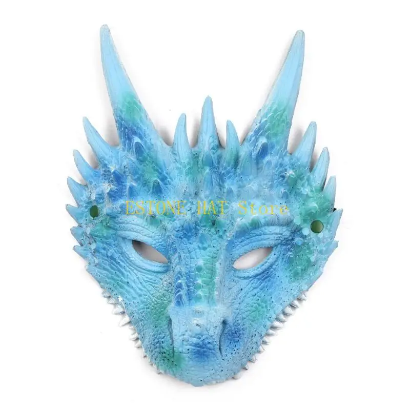 49MF 공룡 꼬리 마스크 세트 할로윈 드래곤 코스프레 의상 세트