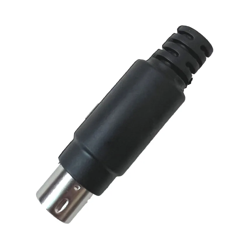 DIY for Soldering Cables Mini DIN Connector S-Video terminal Circular 8 Pin Male/Female With Plastic Handle Adapter socket