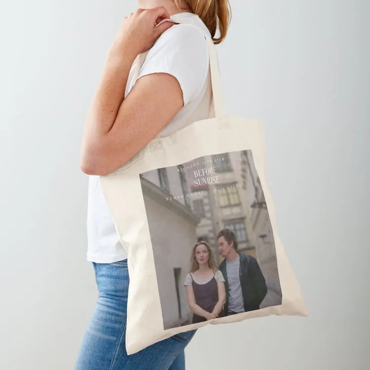 

Before Sunrise Poster Tote Bag great bag shopper bag women Big women for beach