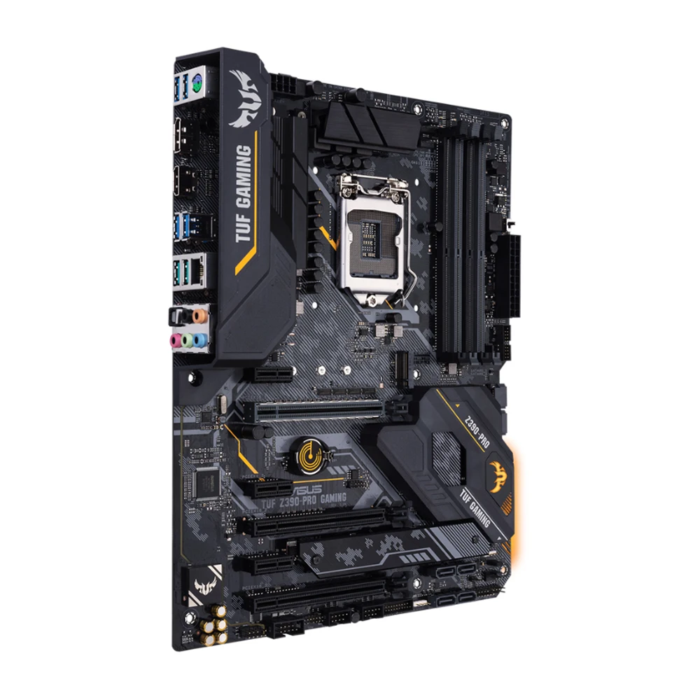 Imagem -03 - Placa-mãe Asus-tuf Z390-plus Gaming Soquete Lga 1151 para Intel Core Série 9000 8ª Geração i3 i5 i7 4x Dimm Máx. 64gb Ddr4