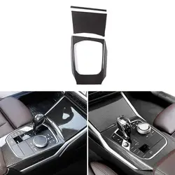 Car-styling Inner Center Control Gear Shift Panel Cover Frame Trim For BMW 3 Series G20 G28 2019 2020 2021 only left hand drive