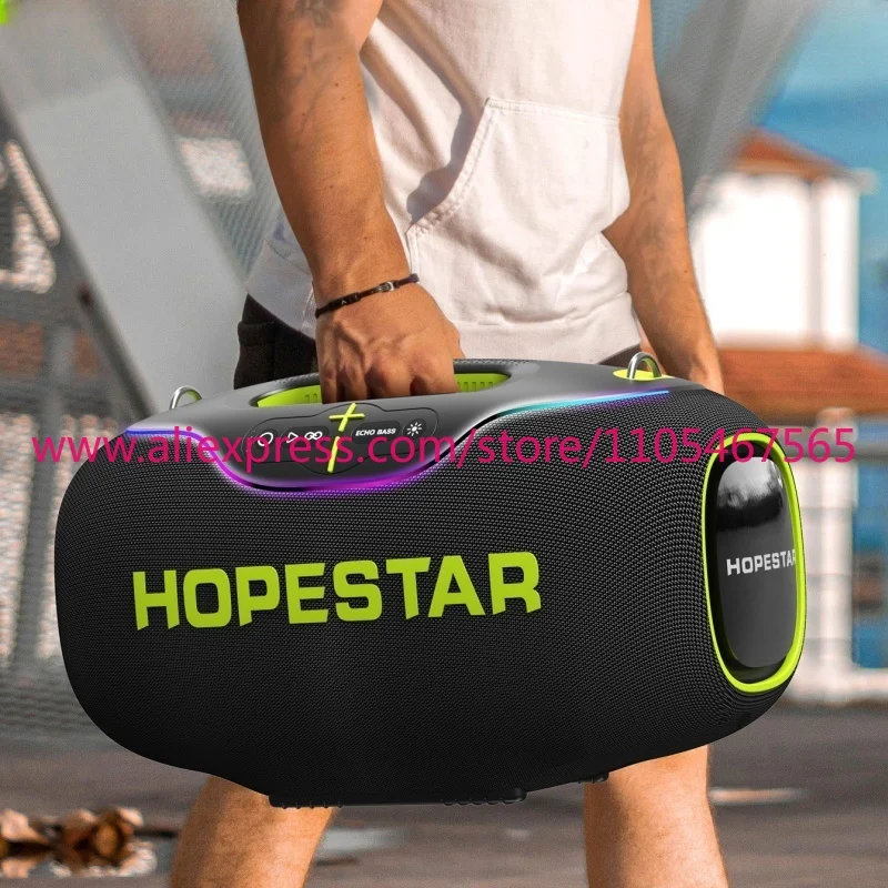 1PCS Professional Audio Dj Powerful Blue Tooth Outdoor Portable Party Wireless Subwoofer Deep Heavy Strong Bass Hifi Large