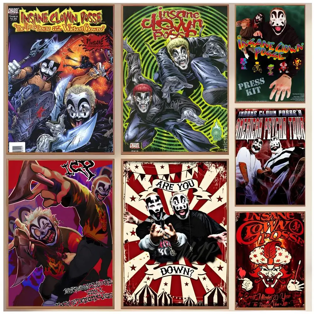 Chaotic Band I-Insane Clown Posse Poster  Classic Home Interior Design & Modern Wall Decor Art Collection