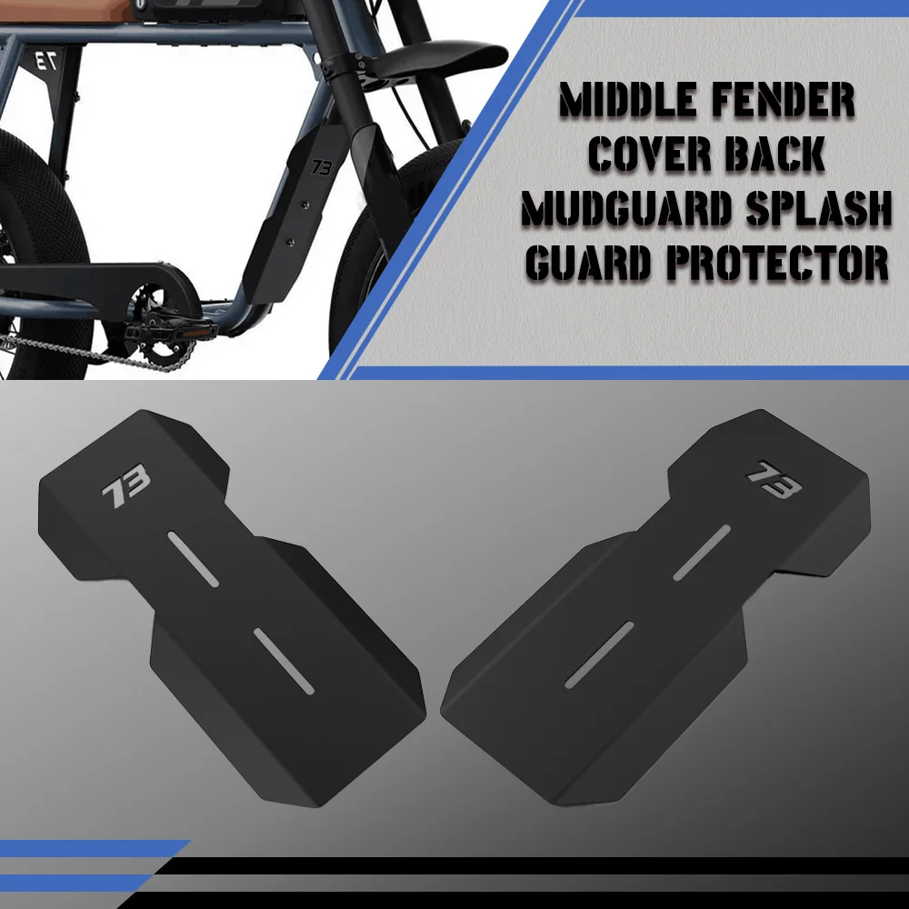 

For Super73 Super 73 S1 S2 RX Motorcycle Plastic Parts Mud Fender Mudguard Off-Road Electric Motocross Splash Guard Protector