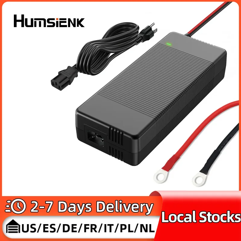 

Humsienk 12V 20A LiFePO4 Battery Charger Plastic Case Charger For Motorhomes, Trolling Motors, Supports Fast Charging