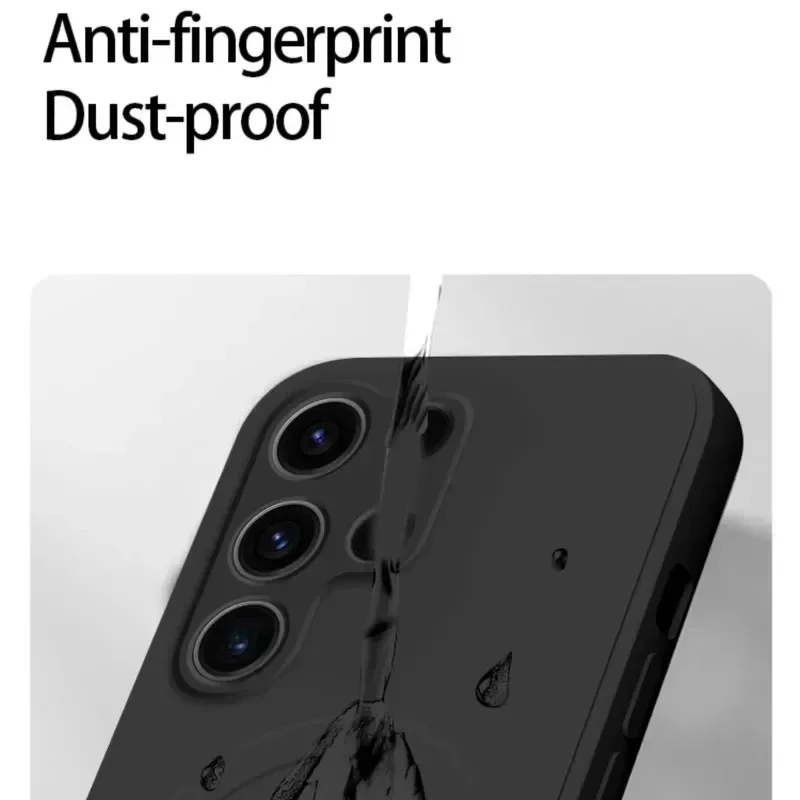 Original Liquid Silicone Magnetic Wireless Charge Case For Samsung Galaxy S26 S25 S24 S23 S22 Ultra For Magsafe Shockproof Cover - náhled 2