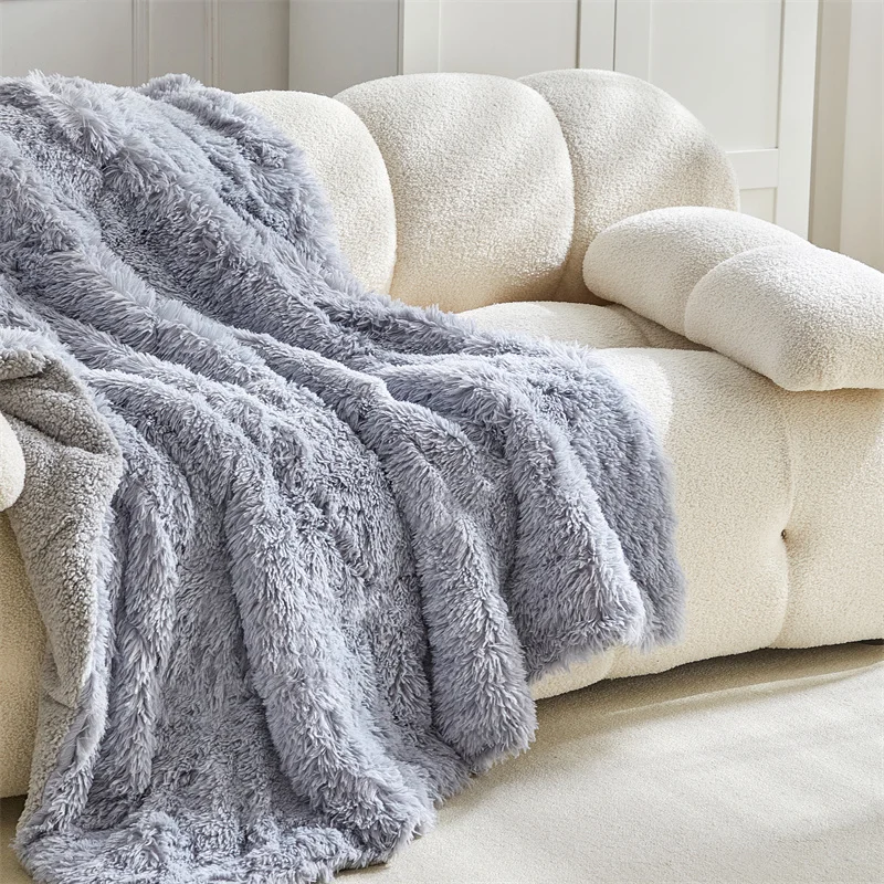 

Fleece Throw Blanket for Couch Sofa Bedroom Soft King Size Blanket for Bed Lightweight Thermal Blanket Warm Blankets for Winter
