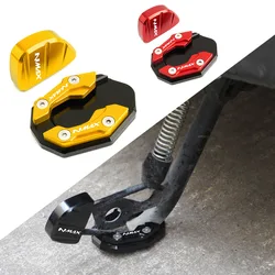 Motorcycle Accessories for YAMAHA NMAX155 NMAX125 N-MAX NMAX 155 125 Foot Side Stand Extension Pad Kickstand Kick Stand Plate