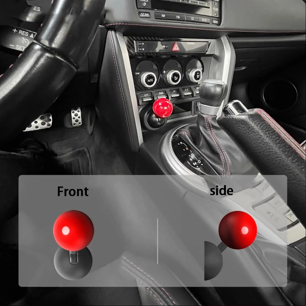Car One Button Start Lever Car Engine Start Stop Button Joystick Full Metal Ball-Bar One Button Start Lever Car Interior Decor - Image 4