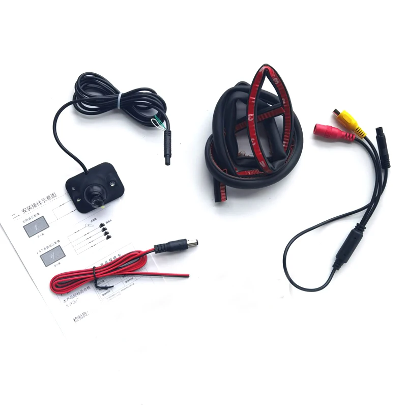 Auto Vorderseite Rückansicht Parkplatz Backup Kamera Nachtsicht 4,3/5 Zoll Monitor Für Fahrzeug Links/Rechts Seite Reverse Bild – Detail 9