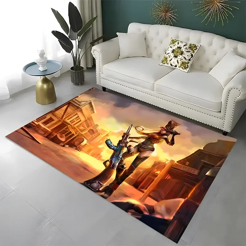 

3D printed League of Legends rugs living room bedroom housewares hallway rugs baby mats bathroom kitchen rugs birthday present