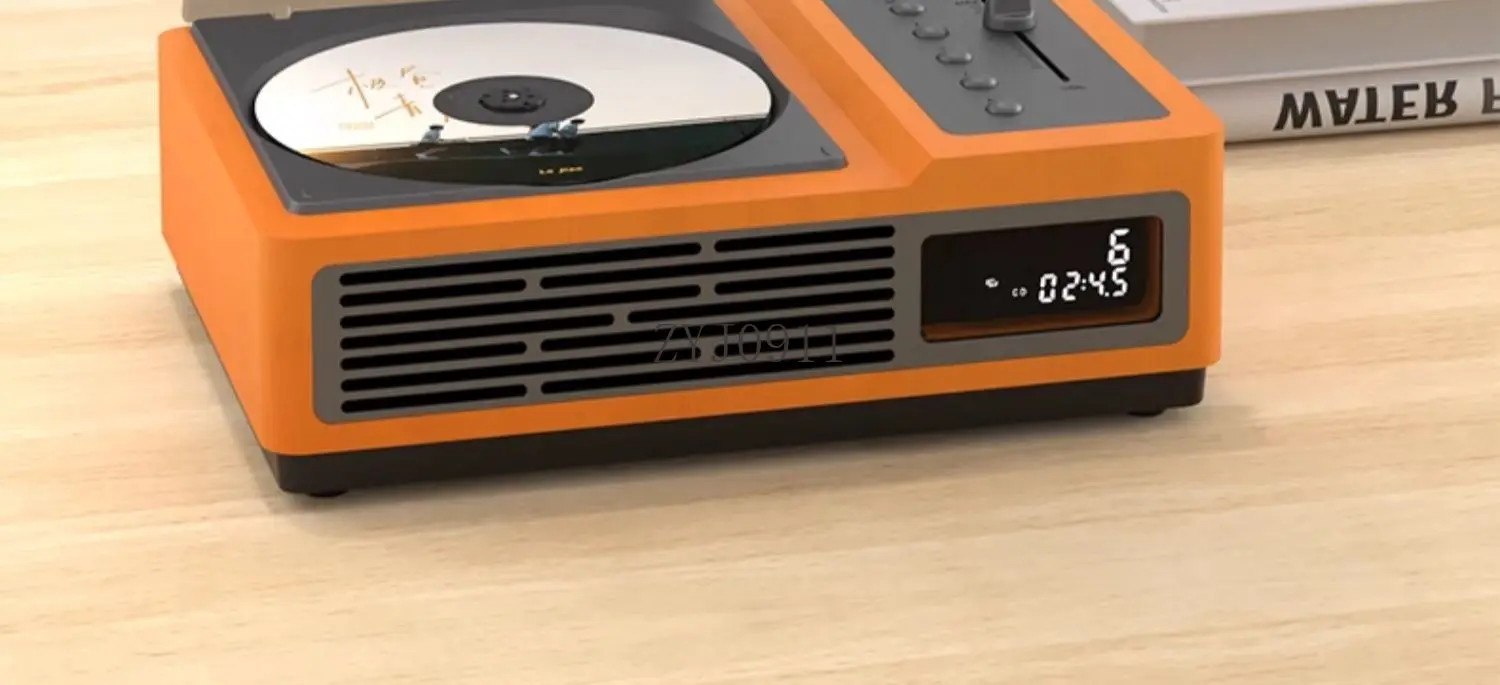 Retro CD player with FM two-way bluetooth audiophile audio integrated album player