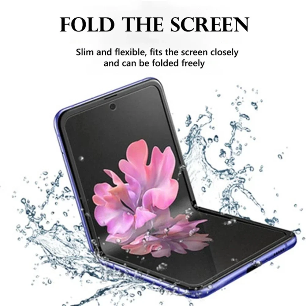 5Pcs Best Hydrogel Film For Samsung Galaxy Z Flip 5 4 3 Flip Flip5 flip4 Soft Screen Protector
