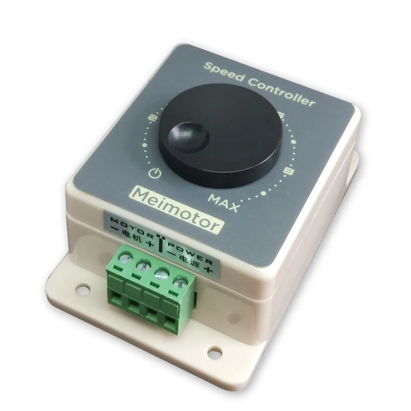 

SOVOFLO Stepless DC Motor Controller PWM DC Motor Speed Regulator PLC 12V 24V 36V 48V 20A