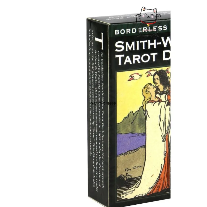 تأتي بطاقة Anime Smith Waite Tarot مع الدليل الإلكتروني الصيني المناسب للمبتدئين إصدار المئوية 78 بطاقة
