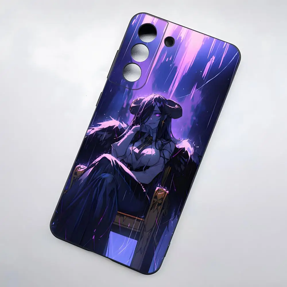 Albedo Overlord Phone Case For Samsung S26 S25 Plus S20 S20 Plus S22 Ultra S23 FE S21 Plus S21 Ultra Soft Cover