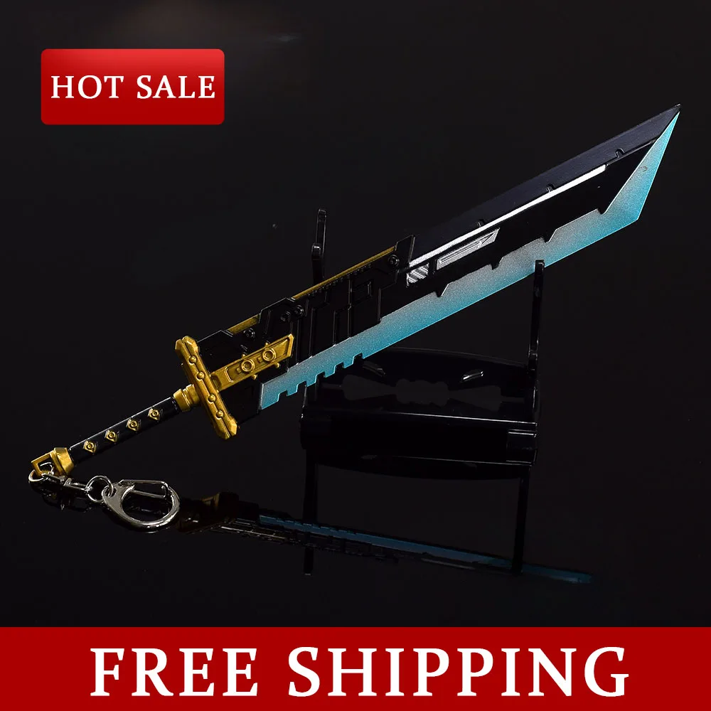 21cm apex legends jogo periferia destruição espada metal completo artesanato modelo ornamentos cosplay armas colecionáveis katana menino brinquedo