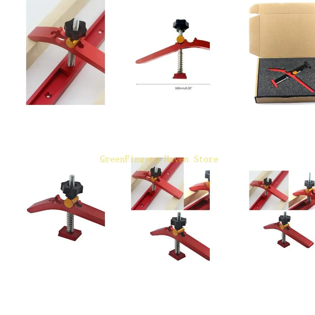 

F68D Совершенно новые прижимные зажимы с Т-образной направляющей для многих видов деревообработки и металлообработки.