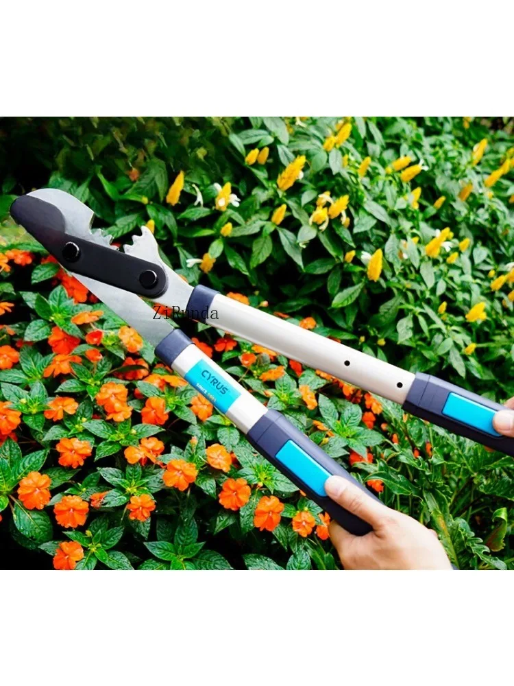 Branch thick branch shears - landscaping fruit tree retractable extended labor-saving pruning shears