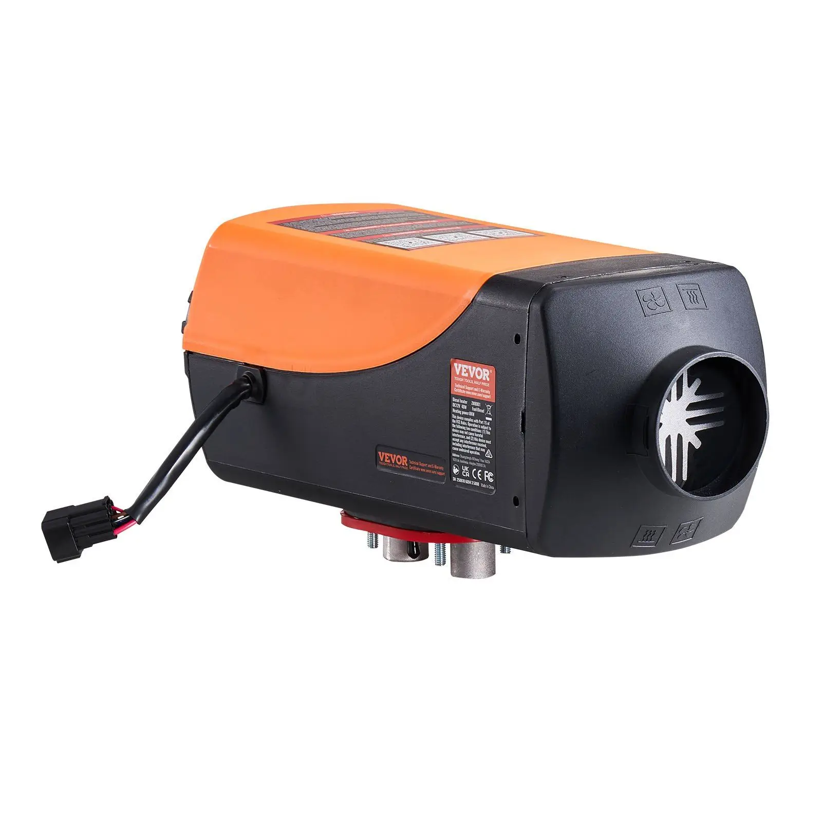 

8 KW DC 12-24 V Diesel Parking Heater With 10L Fuel Tank Model D0100X32N6T For RV Components And Systems