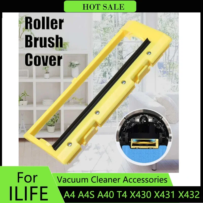 Main Brush Cover for ILIFE A4 A4S A40 T4 X430 X431 X432 Vacuum Cleaner Household Cleaning Tools Accessories Vacuums Spare Parts