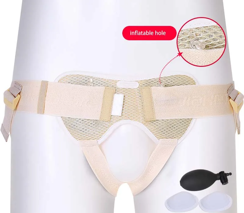 Elderly inguinal hernia with hernia bag supporting treatment of small intestinal adult men and women a hernia