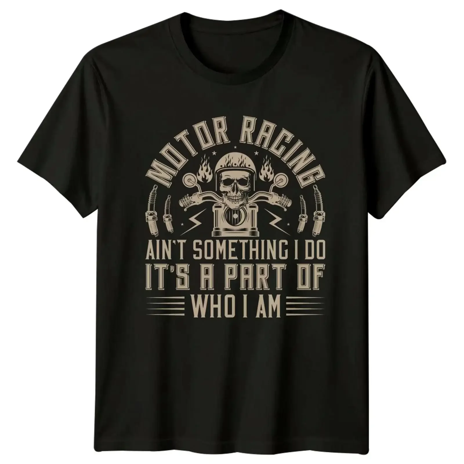 Aint Something I Do Its Herren T Shirt Motorrad Racing Motorsport Geschenk für Ihn vintage Washed streetwear