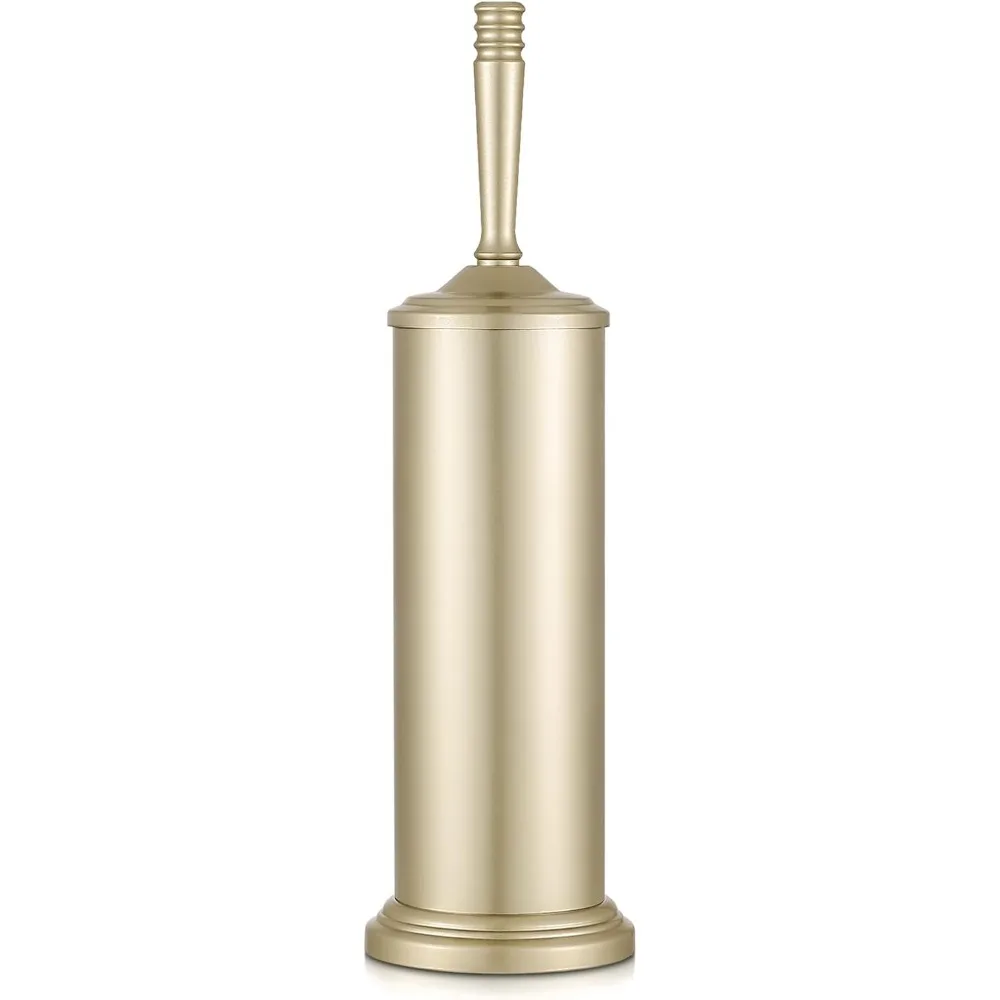 

Золотой набор туалетных щеток и держателей, щетка для унитаза из нержавеющей стали для ванной комнаты, сверхмощная золотая щетка для унитаза и держатель, глубокий cl