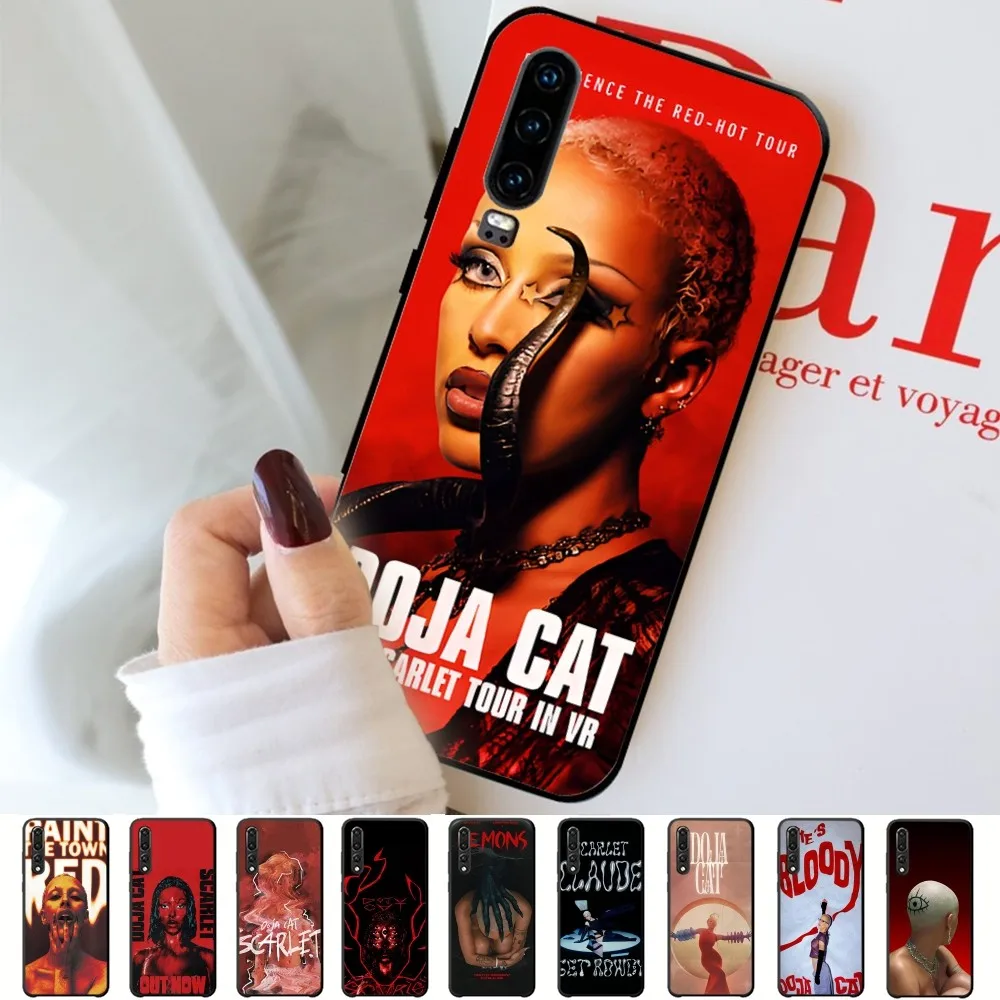 Singer D-Doja C-Cat Scarlet Phone Case For Huawei P 8 9 10 20 30 40 50 Pro Lite Psmart Honor 10 Lite 70 Mate 20lite