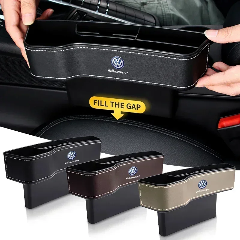 

Органайзер-карман для хранения в щели сиденья автомобиля для Volkswagen VW Scirocco Jetta Beetle Golf Passat Tiguan