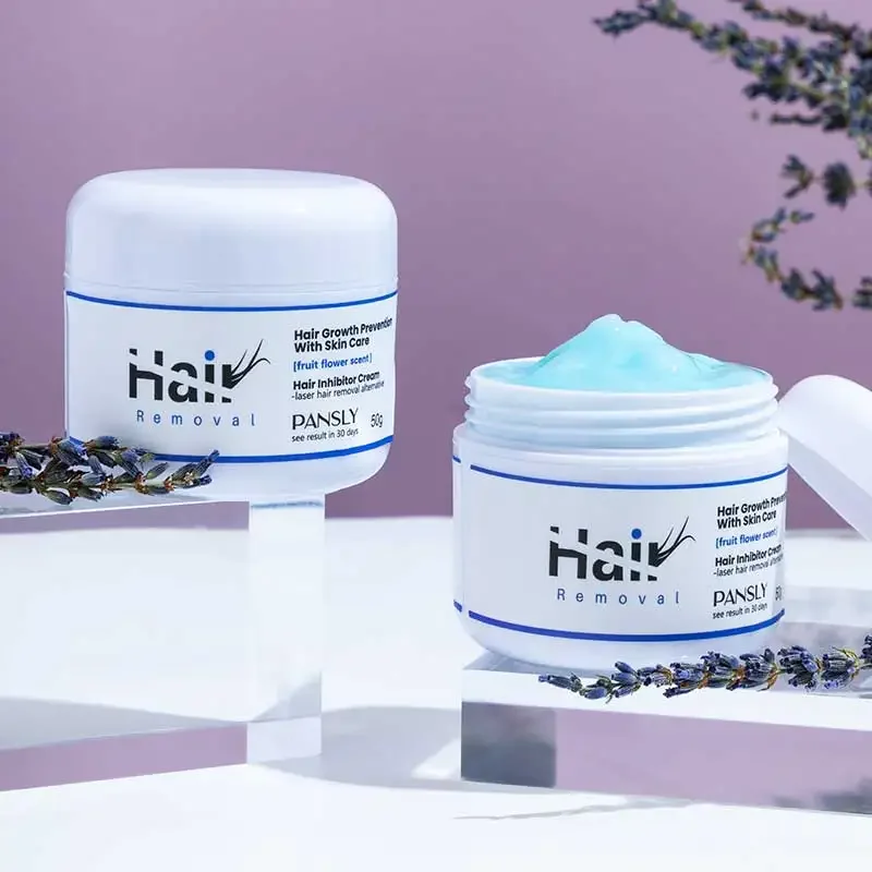 50g Permanent Hair Growth Inhibitor Cream Private Parts Hair Removal Leg Hair Removal Beard Depilation Smoother Skin Body Care