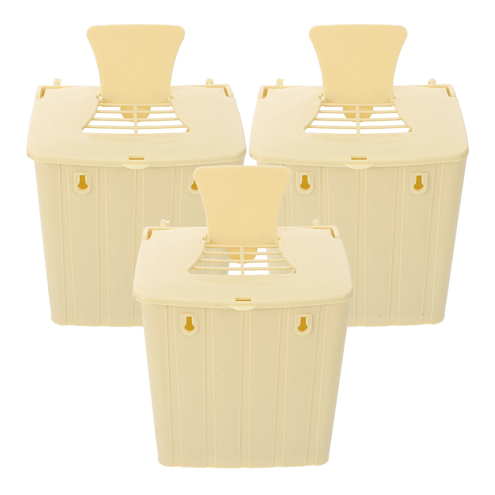 

3Pcs Plastic Bird Nesting Box Sturdy Breeding Hut for Parrots Budgies Hanging Roosting Box Indoor Outdoor Bird Living