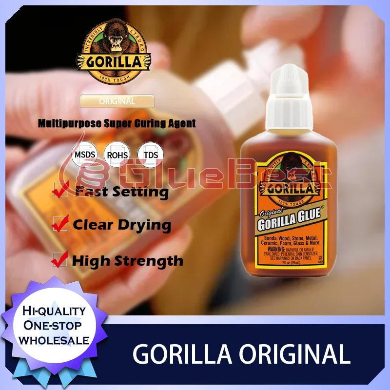 GORILLA Original Curing Agent Multi-Purpose Curing Agent for Metal Plastic Wood Sneakers and Ceramics Original Product