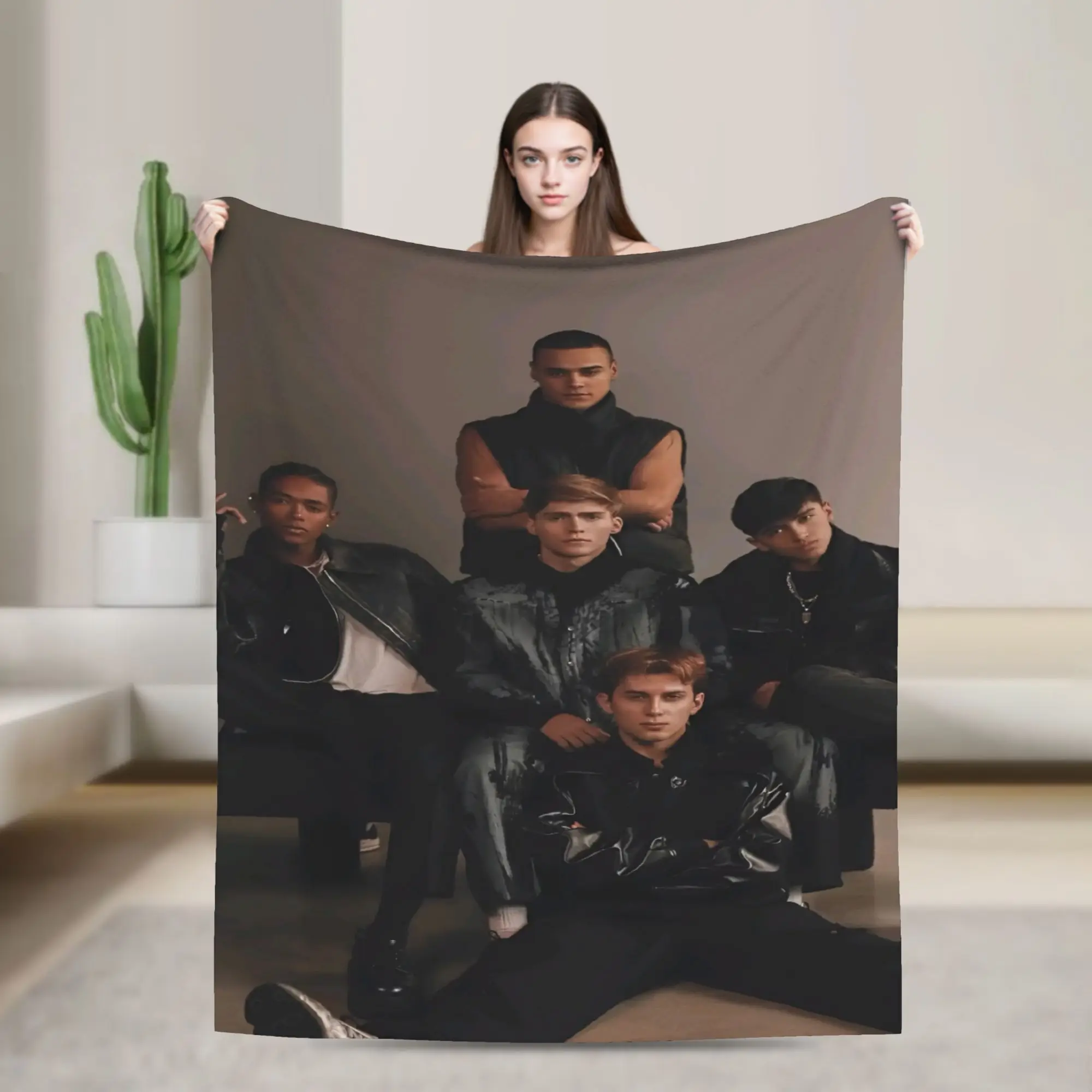 Santo Bravos Band Blanket Quality Super Soft  Throw Blanket Winter Children Couch Chair Novelty Bedspread