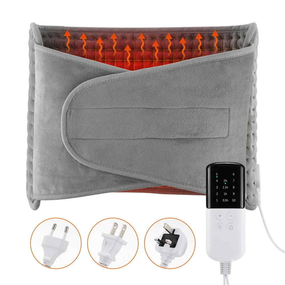 

10-gear Temperature Electric Waist Heating Belt for Menstrual Cramps Relief Warm Palace Belt Abdominal Uterus Hand Warming Pad