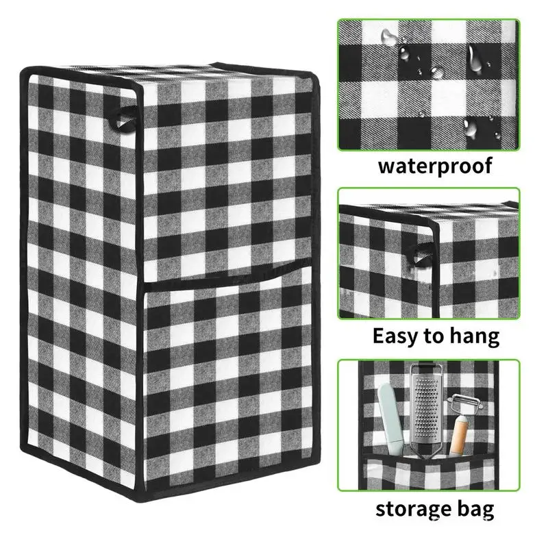 Blender Dust Cover Anti-Stain Cover For Kitchen Blender Protection With Accessory Pocket Kitchen Blender Storage Protects