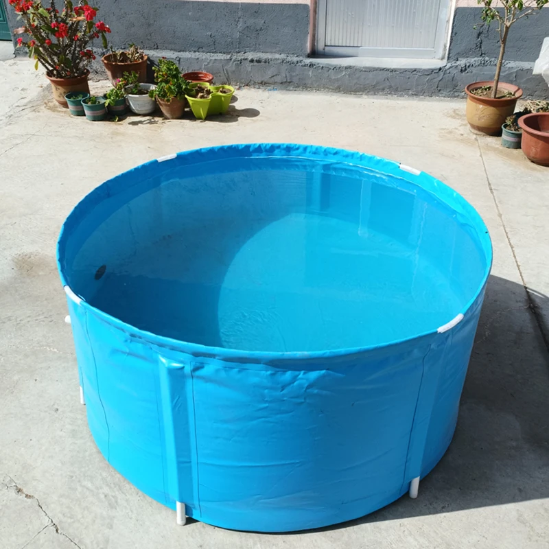 Imagem -06 - Tanque de Pvc para Crianças Piscina Circular Móvel Banheira Espessa ao ar Livre Tanque de Água Dobrável para Fritar Peixes