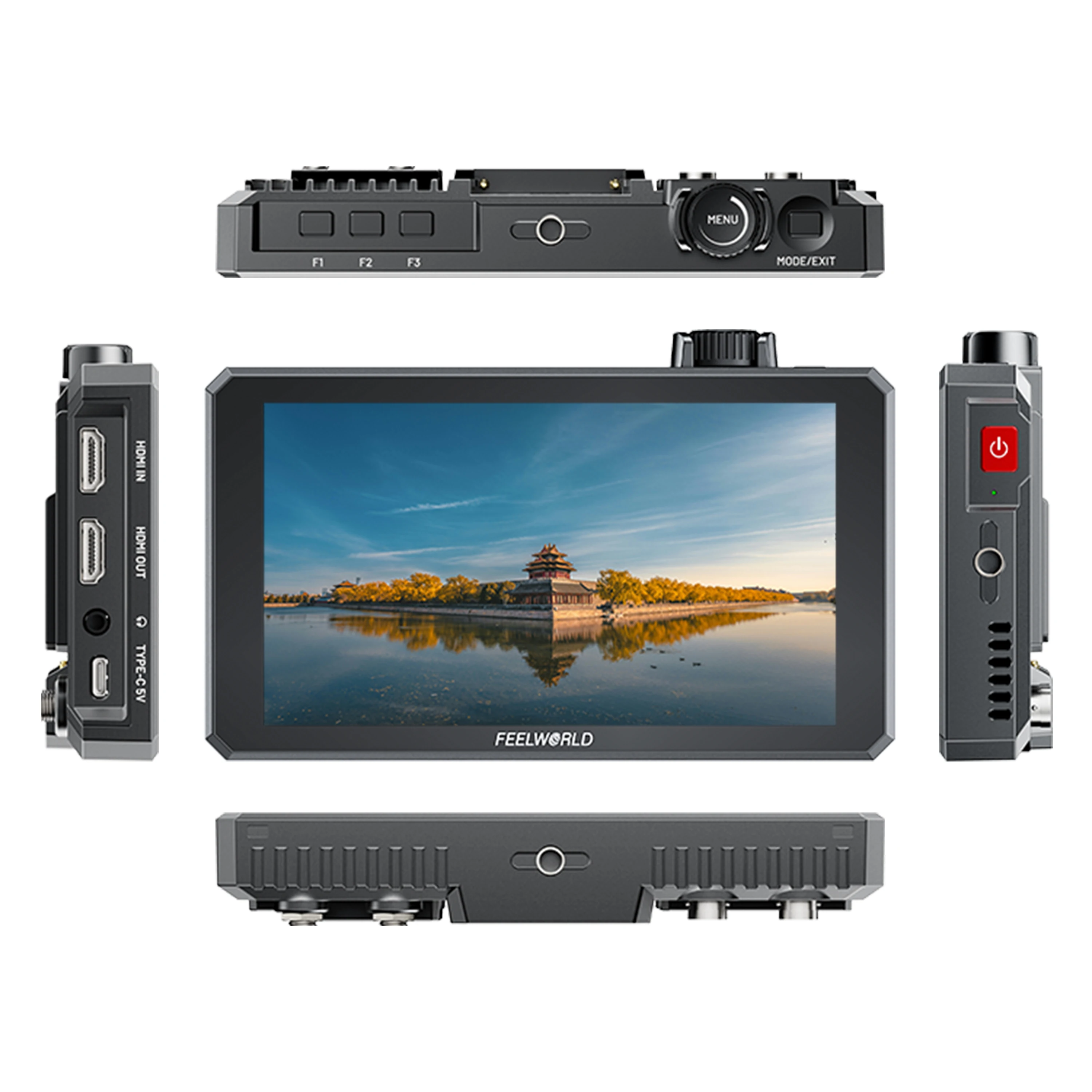 

FEELWORLD SC6 Factory Direct 1500NIT Brightness Camera Monitor 6 Inch 4K HDMI 3G-SDI ODM Customization