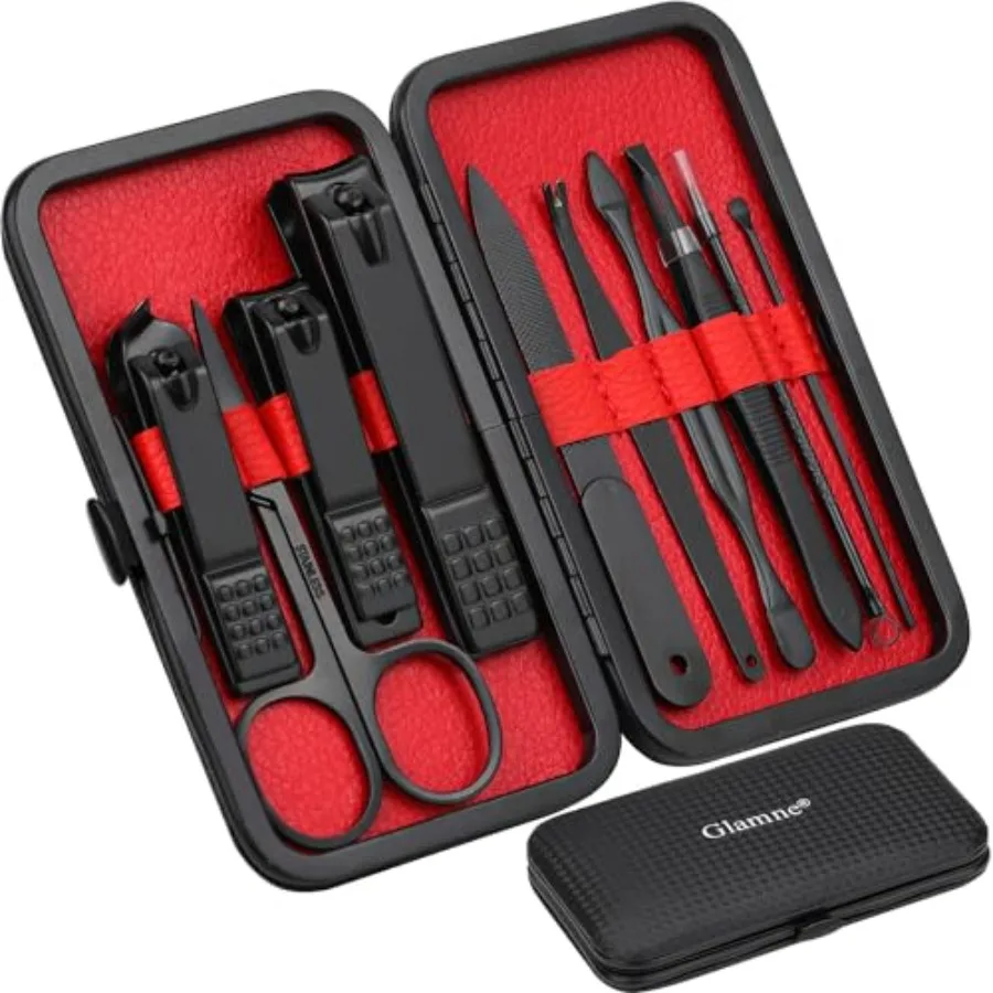 Professional Stainless Steel Manicure Set 10 in 1