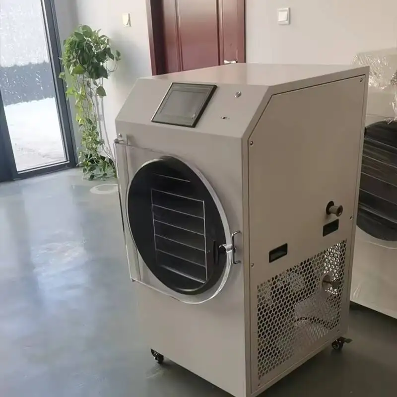 

For Home Use HFD-20 Chinese Herbal Pet Snacks Cordyceps Fruit And Vegetable Durian Candy Vacuum Freeze Dryer
