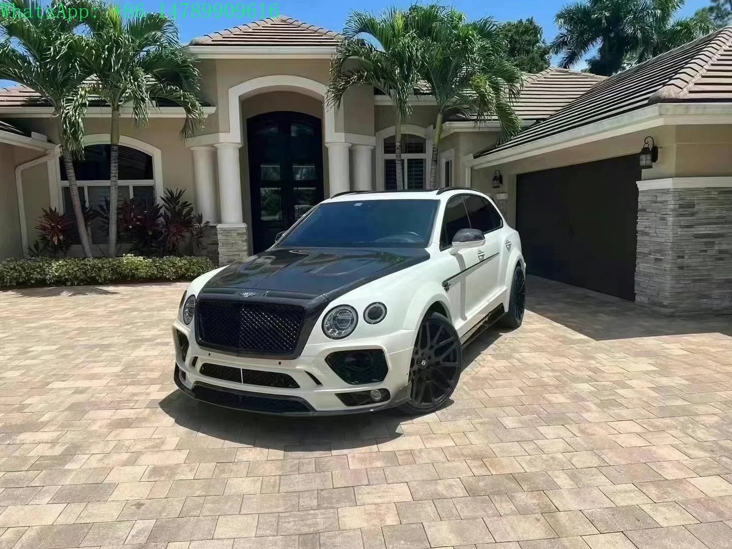 Extreme Makeover: Old To New Full CustomizationMSY Style High Quality Carbon Fiber Body Kit For  Bentayga Includes Front