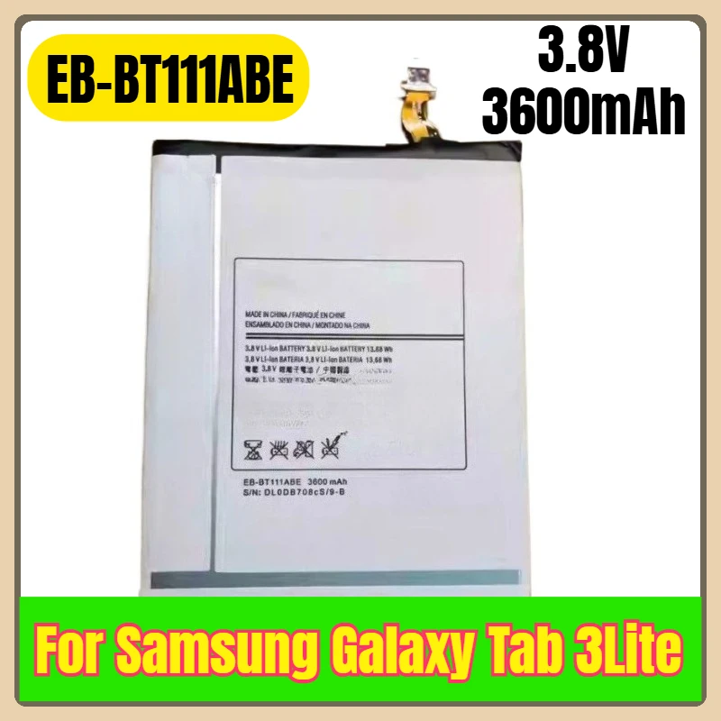 

EB-BT111ABE 3.8V 3600mAh Tablet Battery for Samsung Galaxy Tab 3Lite