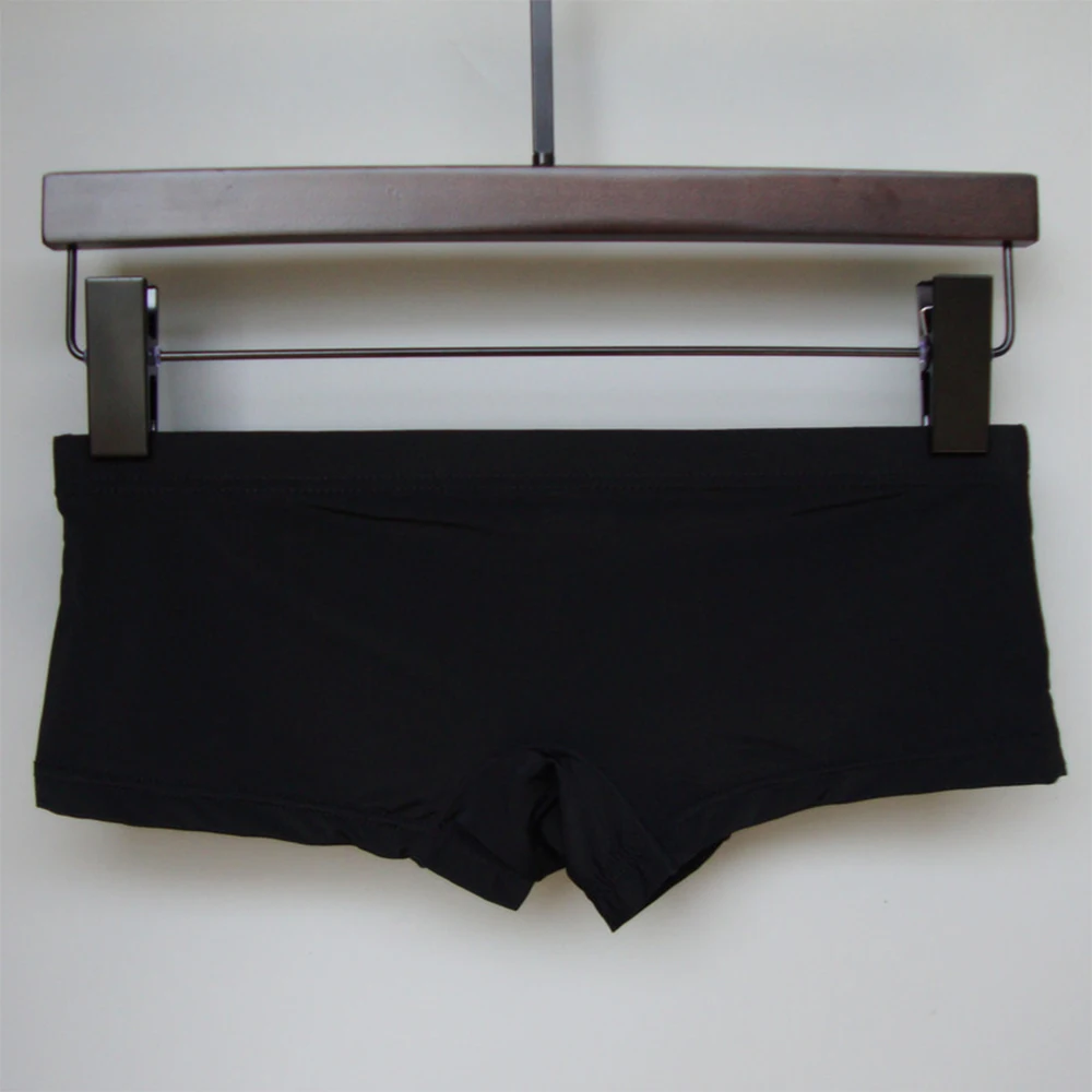Men's Underpants See Through Boxers Shorts Trunks Ice Silk Thin Underwear Sexy Low Rise Man Panties Lingerie