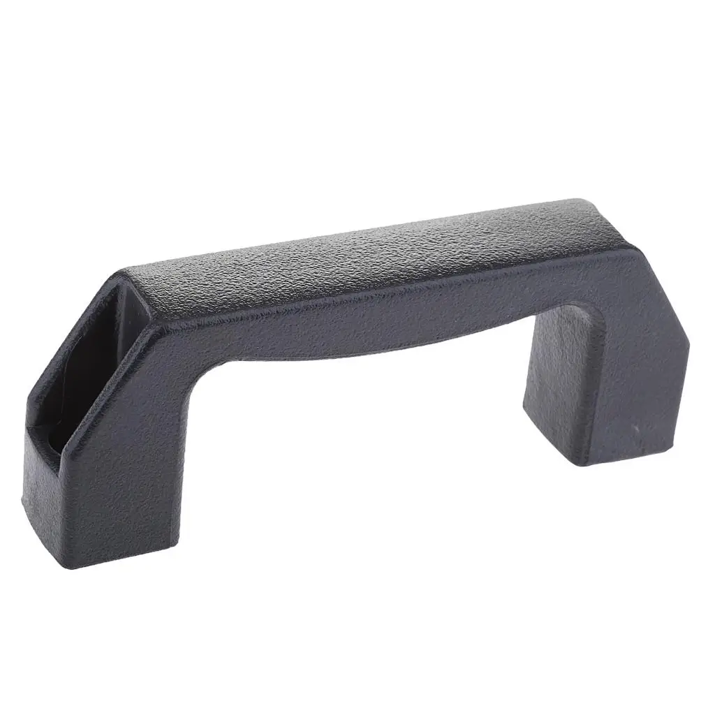 Black Plastic Cabinet Handle Kitchen Cupboard Door Pull for Marine RV Home