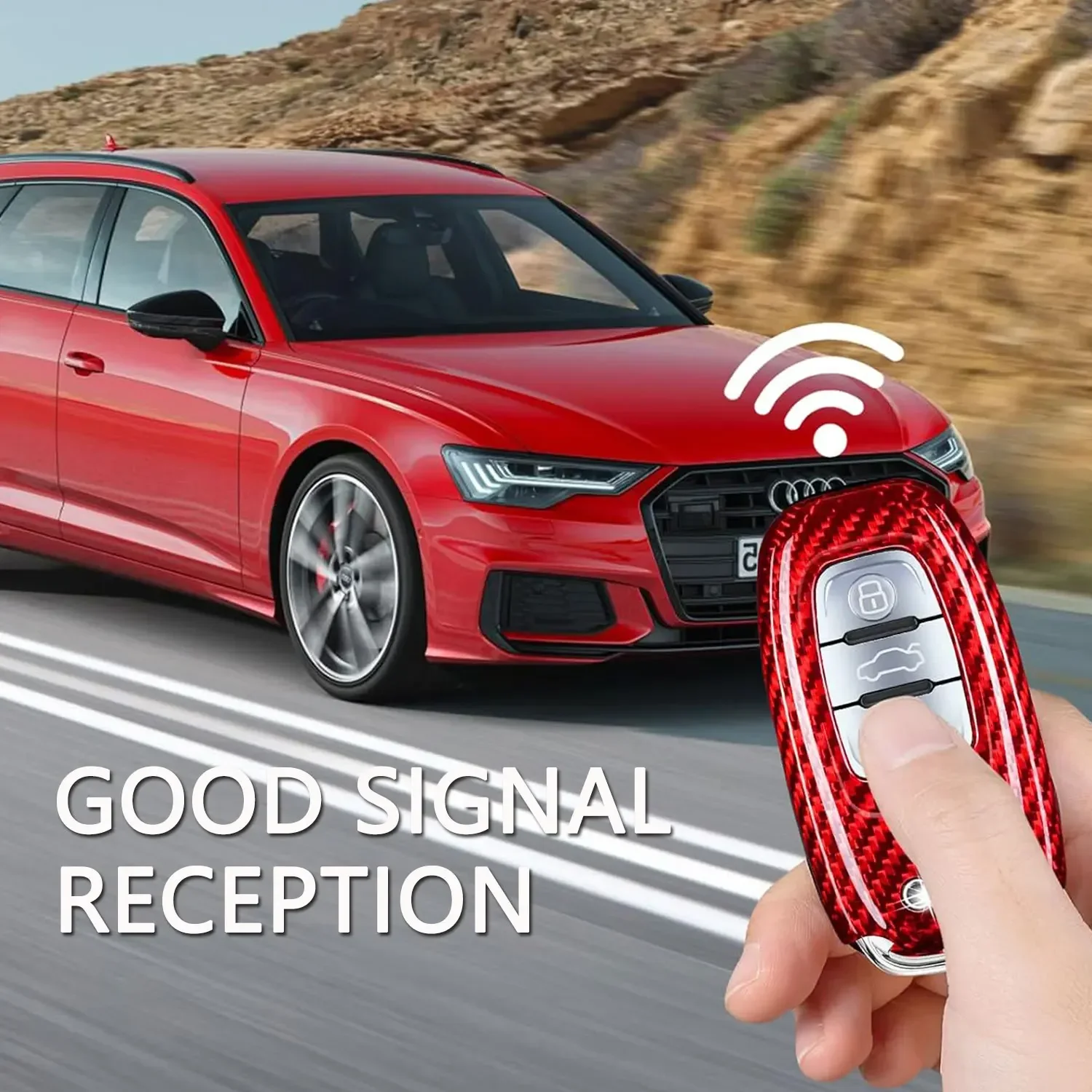 カーボンファイバーカーキーフォブプロテクター,アウディキープロテクター,Audia4-A8,q5,q8,r8,rs4,rs5,rs6,rs7,S4-S8,sq5,カーアクセサリー