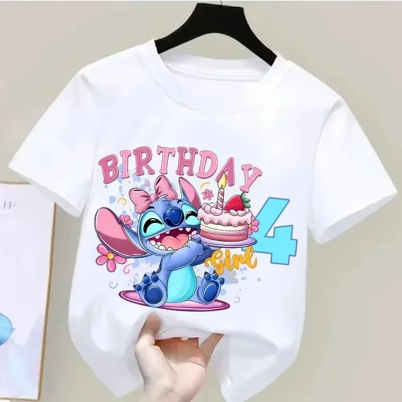 Kids Cartoon Alien T-Shirt Short Sleeve Cotton Tee Cute Graphic Toddler Boys Girls Summer Birthday Gift Tops