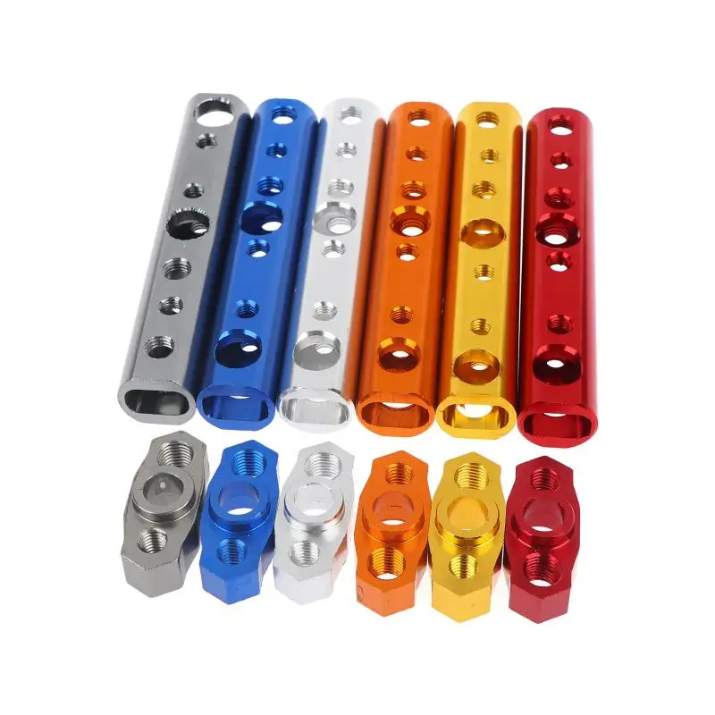 Multifunctional Aluminum Rearview Mirror Mount Extender Bracket For Motorcycle Scooter ATV Spotlight Cell Phone Holder Fasteners