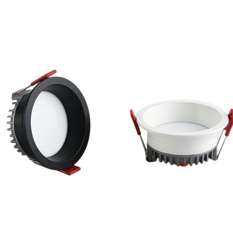

LED Recessed LED Downlight Dimmable 7W-21W 110V 220V Household Lighting Ceiling Lamp Circular Panel Lamp