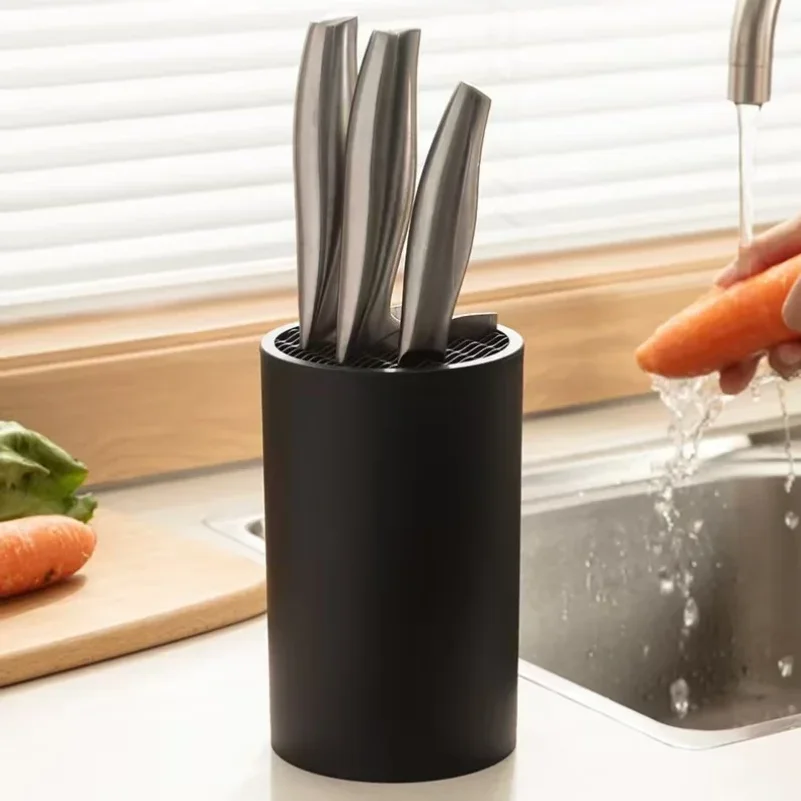 6 Styles Knife Holder Inserted Knives Storage Stand Fruit Knife Cleaver Chop Bone Knife Scissors Organizer Kitchen Accessories 3