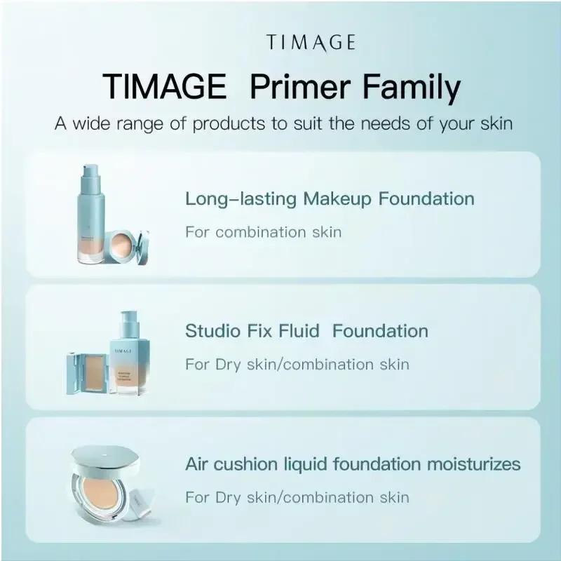 TIMAGE Caitang Native Skin Original Brightening Cushion Cream Foundation Moisturizing Concealer Luxury Original Makeup Beauty